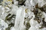Quartz Crystal Cluster - Hardangervidda, Norway #111458-2